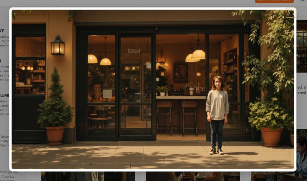 Storyboards AI tool