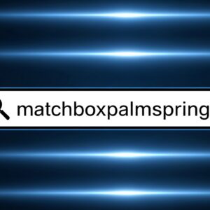 Matchboxpalmsprings.com Backlink